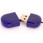 Открытая USB флешка из камня лазурит (Афганистан)