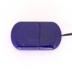Закрытая USB флешка из камня лазурит (Афганистан): вид сверху