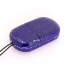 USB флешка из камня лазурит (Афганистан): шнурок для подвеса