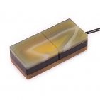 Общий вид USB флешки из камня агат