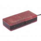 Общий вид USB флешки из камня розовый кварц