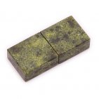 Общий вид USB флешки из камня змеевик