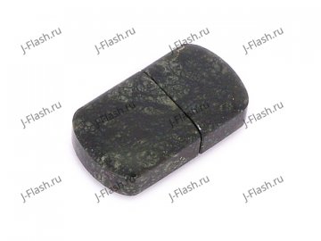Общий вид USB флешки из камня змеевик