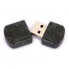 Открытая USB флешка из камня змеевик