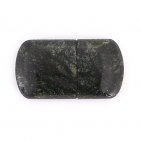 Закрытая USB флешка из камня змеевик: вид сверху