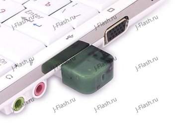 USB флешка из камня змеевик: в ноутбуке