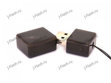 Открытая USB флешка из камня агат