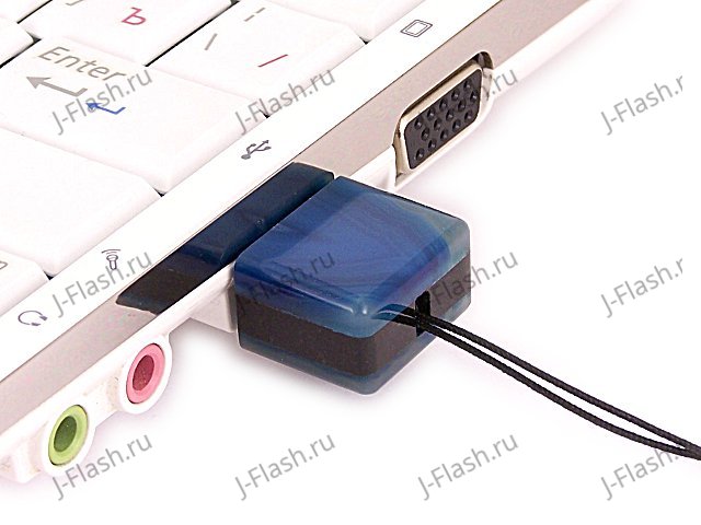 USB флешка из камня агат: в ноутбуке