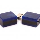 Открытая USB флешка из камня агат