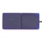 Закрытая USB флешка из камня агат: вид снизу