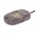 Общий вид USB флешки из камня гематит