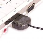 USB флешка из камня гематит: в ноутбуке