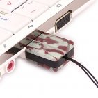 USB флешка из камня яшма: в ноутбуке