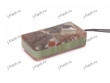 Общий вид USB флешки из камня яшма