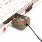 USB флешка из камня яшма: в ноутбуке