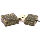 Открытая USB флешка из камня змеевик