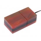 USB накопитель из узорчатого агата: общий вид