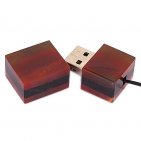 USB накопитель из узорчатого агата: открытая