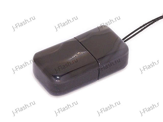 USB накопитель из черного агата: общий вид