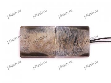 USB накопитель из черного агата: вид снизу