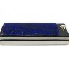 Флешка в металлическом корпусе с лазуритом: вид сбоку