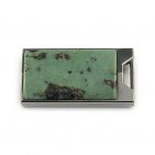 Флешка в металлическом корпусе со змеевиком: вид сверху