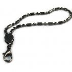 Флешка в металлическом корпусе с малахитом: ремешок с карабином