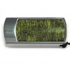 Флешка в металлическом корпусе со змеевиком: вид сверху