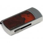 Флешка в металлическом корпусе с яшмой: надежный фиксатор