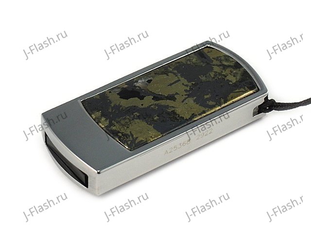 Сувенирная флешка с гематитом: общий вид