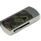 Флешка в металлическом корпусе с гематитом: надежный фиксатор