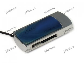 Флешка в металлическом корпусе с агатом: надежный фиксатор