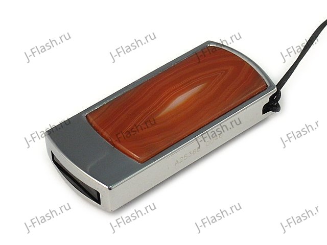 Подарочная флешка с агатом: общий вид