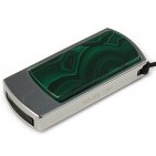 Подарочная флешка с малахитом: общий вид