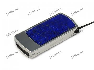 Сувенирная флешка с лазуритом: общий вид