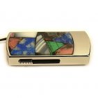 Сувенирная флешка с мозаикой: вид сбоку