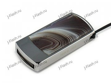 Подарочная флешка с агатом: общий вид