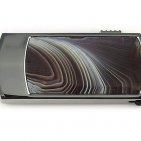 Промо-флешка в металлическом корпусе с агатом: вид сверху