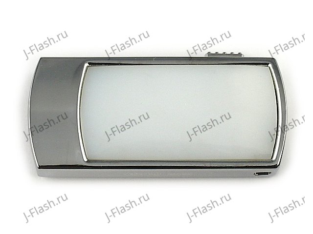 Промо-флешка в металлическом корпусе с кахолонгом: вид сверху