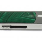 Стильная USB флешка с малахитом: вид сбоку