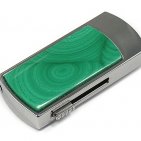 USB диск с малахитом: надежный фиксатор
