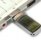 Флешка инкрустированная тигровым глазом: подключение к компьютеру