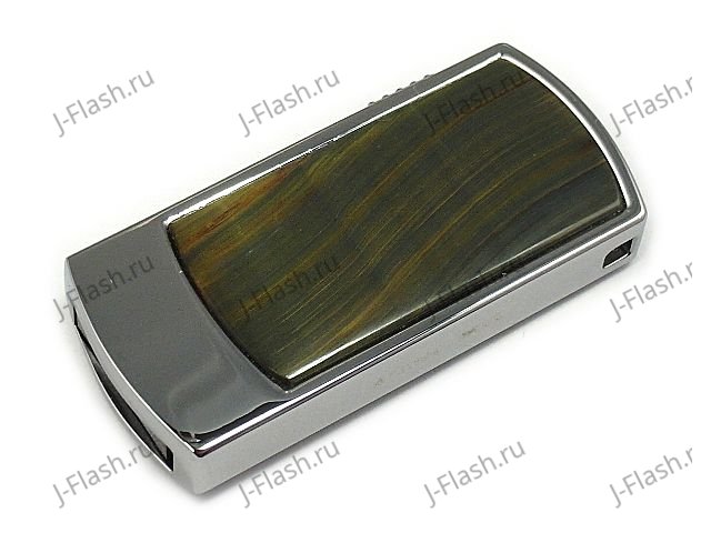 Сувенирная флешка с тигровым глазом: общий вид