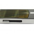 Стильная USB флешка с тигровым глазом: вид сбоку