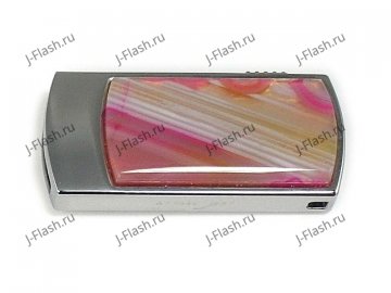 Рекламная флешка с агатом: вид сверху