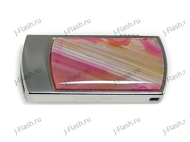 Рекламная флешка с агатом: вид сверху