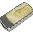 Коллекционный флеш-накопитель с агатом: общий вид