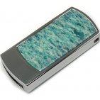 USB флэшка с амазонитом: общий вид