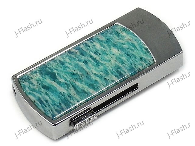 USB диск с амазонитом: надежный фиксатор