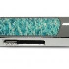 Амазонитовый USB диск: вид сбоку